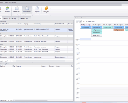 Übersichtliche Baumstruktur