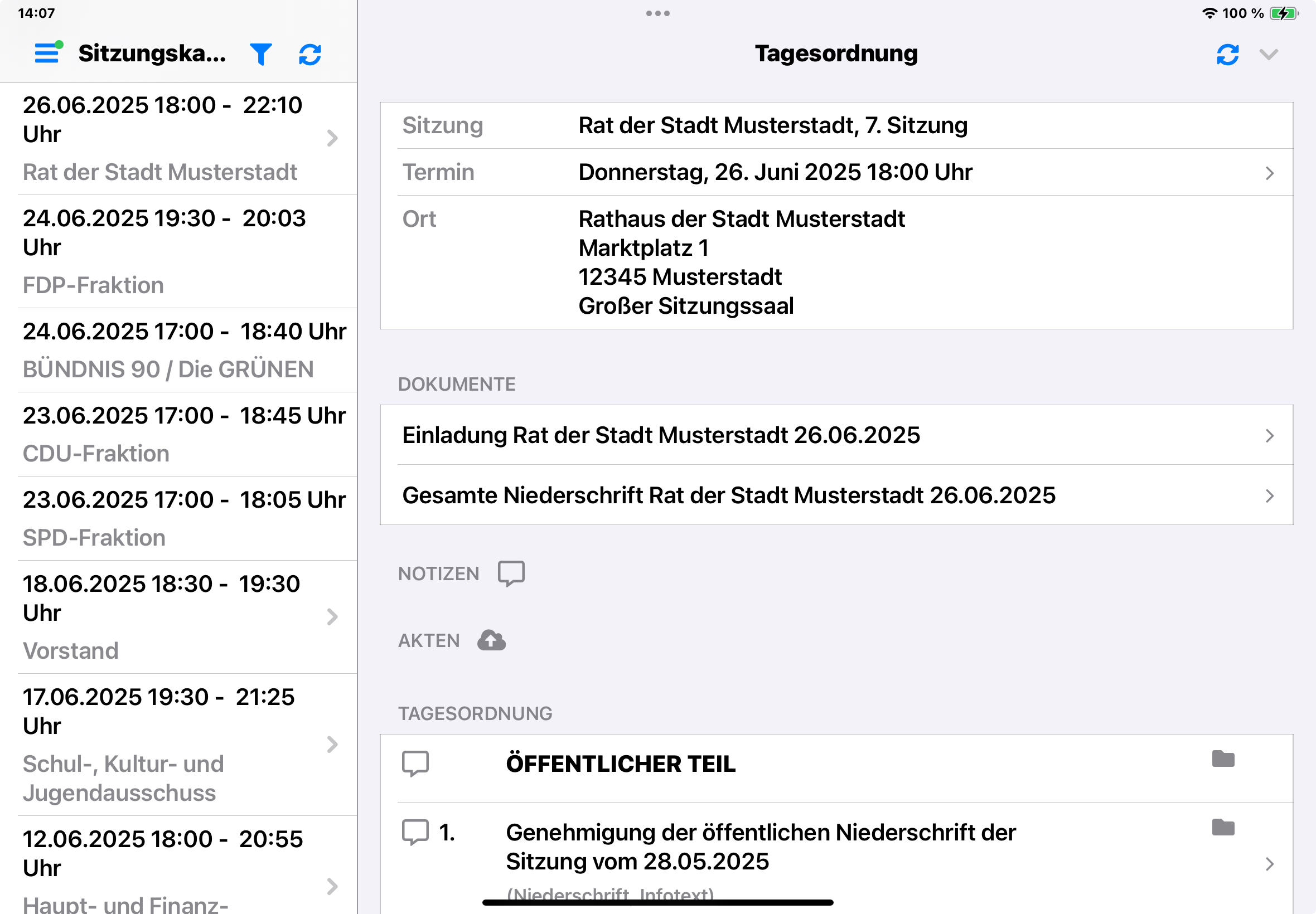 Automatischer Datenabgleich